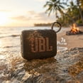 thumbnail image 3 of JBL Go 4 Portable Bluetooth Speaker, Built-in Battery, Waterproof and Dustproof - Black (JBLGO4BLKAM) + USB-C Adapter + MicroFiber Cloth (International Model), 3 of 8