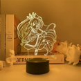 thumbnail image 4 of Figura de Shiro Night Light USB No Game No Life, ilusión 3D, 4 of 5