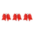 thumbnail image 4 of Sonducket Banda para el cabello grande Nudo de lazo Grueso Goma elástica Sin enganches Coleta Titular Pelos Cuerda Bobbles Scrunchies sin costura para Type1 NO1 Sonducket CBP458616, 4 of 6