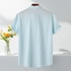 thumbnail image 5 of pstuiky camisetas de hombre, Camisa informal de manga corta con cuello vuelto y cuello redondo de color liso para hombre camisas casuales para hombre m, 5 of 9