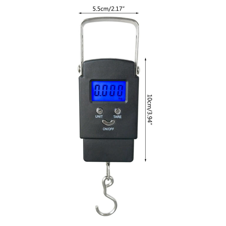 GRJIRAC Portable Fishing Weighing Scale 110lb/50kg Weight