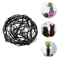 thumbnail image 6 of HOMEMAXS 4 pcs  Floral Cage Flower Arrangement Holder Aluminum Alloy Wire Flower Arranger Flower Fixed Tools Floral Lid Organizer for Flower Arrangement Fixation Black, 6 of 8