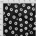 thumbnail image 3 of oneOone Cotton Cambric Black Fabric Polka Dress Material Fabric Print Fabric By The Yard 42 Inch Wide-SW, 3 of 6