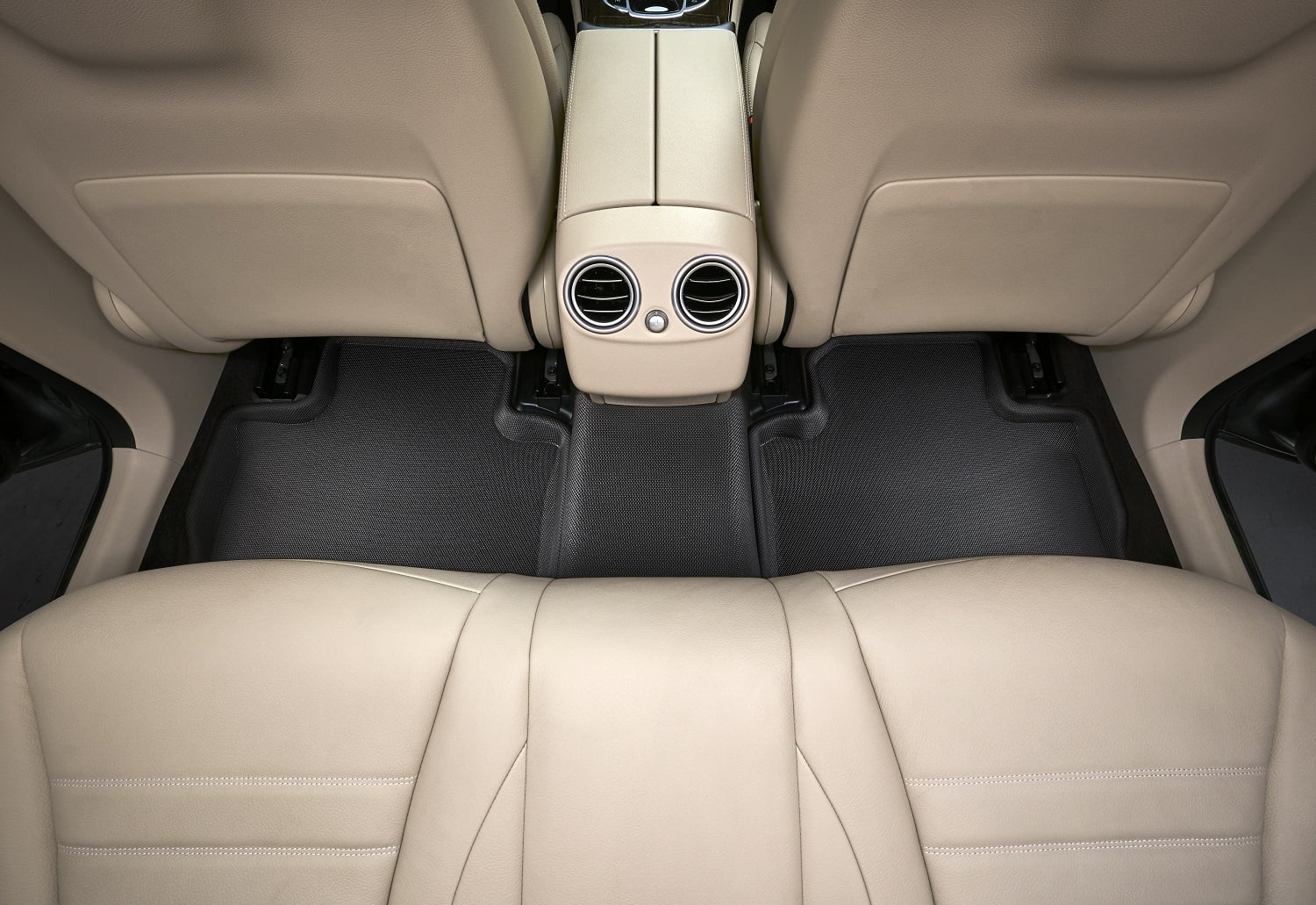 3D MAXpider Kagu Floor Mat (Black) Compatible with Tesla Model Y Juniper 2026 - Second Row