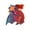 Red Winged Dragon 3, variant on Cute Cartoon Dinosaurs Hair Claw Clips Headwear Large Hair Clips Strong Hold Big Hair Jaw Clips for Thick and Thin Hair