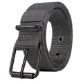 thumbnail image 2 of LONKITO Belts for Men, Adjustable Nylon Canvas Belts for Casual Work Travel, 1.4 x 47 Inch, 2 of 8