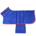 thumbnail image 2 of Dog Bathrobe Towel Soft Super Absorbent Bath Robe Drying Moisture Pajamas For Dog New, 2 of 2