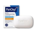 thumbnail image 1 of Jabón PanOxyl para el tratamiento del acné con peróxido de benzoilo al 10%, jabón en barra de máxima potencia para rostro, pecho y espalda, 1 of 1