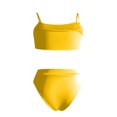 thumbnail image 6 of QUNYINEY Sexy Bikini Sets for Women Solid High Waisted String Swimsuits Tummy Control Triangle Swimsuit Sets, 6 of 6