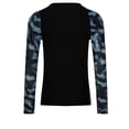 thumbnail image 3 of Ocealan Men's Surfing Rash Guard Shirt UPF 50+ UV Protective Long Sleeve Quick Dry Swimming Shirts Black L, 3 of 7