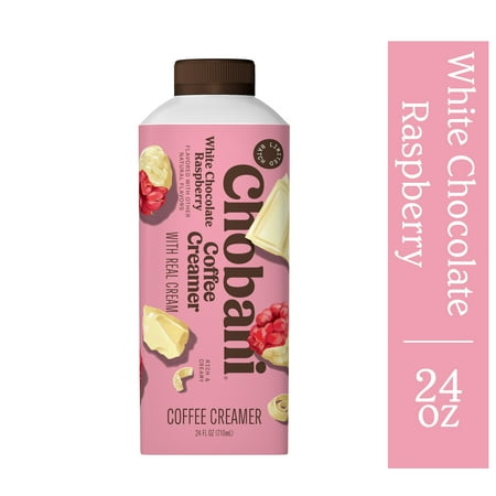 Chobani Limited Batch White Chocolate Raspberry Coffee Creamer 24oz
