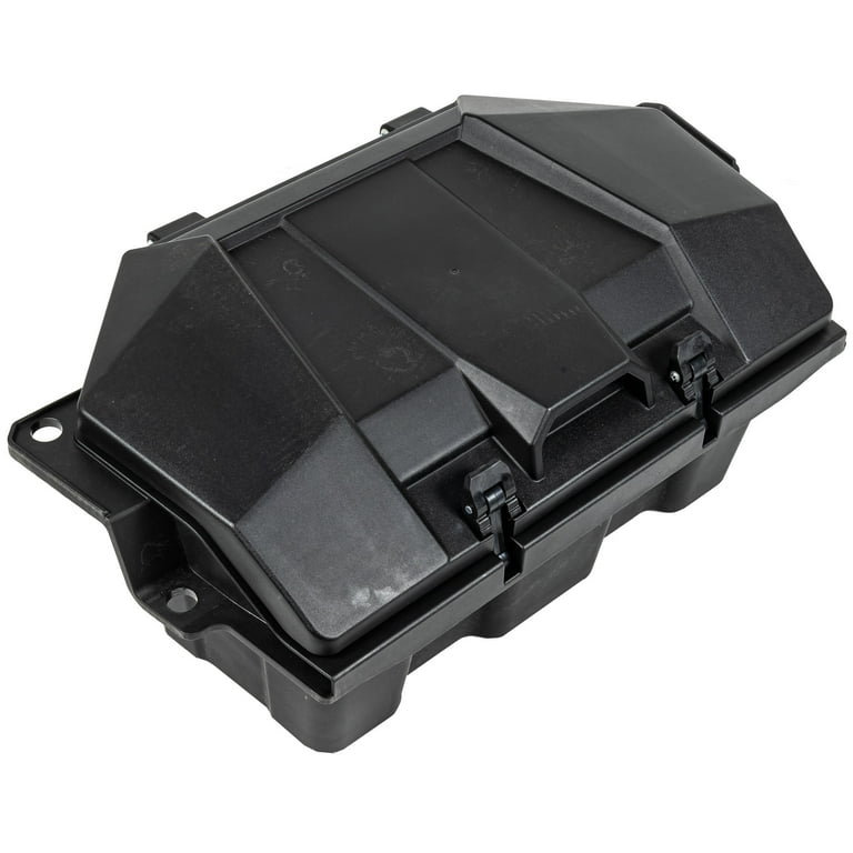 ブラック ストレージボックス 2コンパートメント Polaris 2883279 Lock & Ride Storage Box 2013-2020 Ranger 570