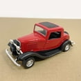 thumbnail image 5 of 1:32 Classic Car Model Alloy Vintage Simulation Toy Antique Pullback Opened Doors Model, 5 of 5