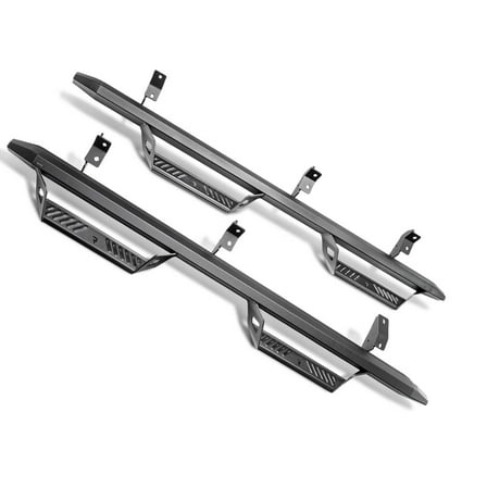 N-Fab Textured Black Cab Length Predator Pro Steps Fit 2021-2024 Ford Bronco 4-Door, SRW Gas