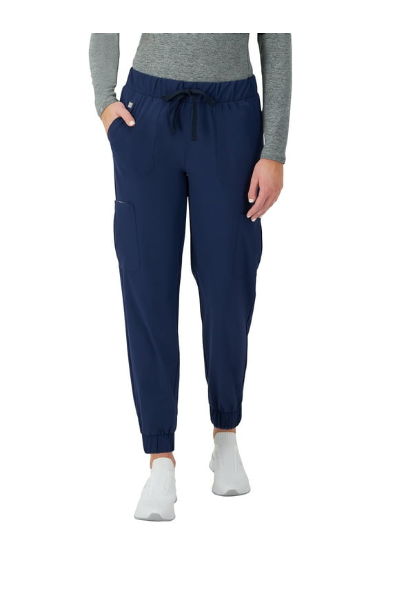 Womens Hanes Women's Scrubs Drawstring Jogger Scrub Pants, Comfort Fit, Cargo Pockets, Sizes S-3XL