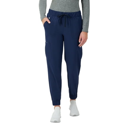 Hanes Womens Hanes Women's Scrubs Drawstring Jogger Scrub Pants, Comfort Fit, Cargo Pockets, Sizes S-3XL