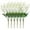 Blanc, variante sur TIELUTT 6 Pcs Bouquet de Mariage en Latex Fleurs Réelles pour la Maison Saint-Valentin Fleurs Citrouille Guirlandes Florales Têtes de Roses Décorations de Jardinière d'Hiver Extérieur