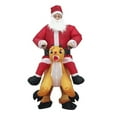thumbnail image 5 of Cartoon Inflatable Christmas Costume Reindeer Santa Claus Inflated Clothes Party Suit_Perfect Gift, 5 of 5