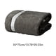 thumbnail image 3 of Toalla de baño grande de forro polar suave 13.7x29.5 pulgadas | Altamente absorbente y de secado rápido | Terciopelo grueso blanco gris | Hogar, gimnasio, piscina, yoga, spa, hotel, ducha, 3 of 6