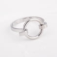 thumbnail image 3 of Wentin Reduced Bracelets Copper 20mm Ring Hollow Round Circle Out Adjustable Bracelets, 3 of 9