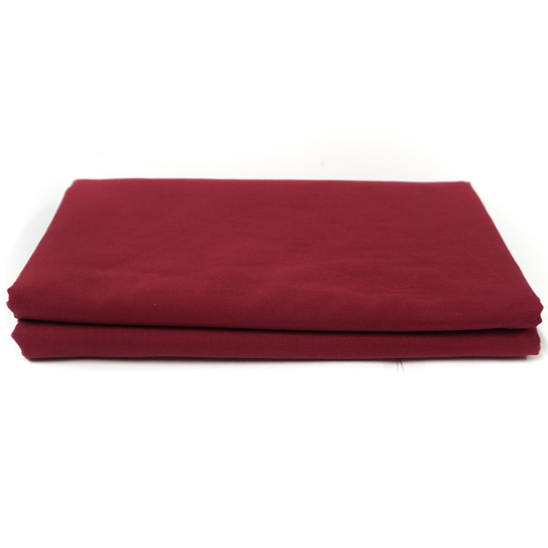 Shason Textile Craft Quilting Poly Cotton 3 Yards Precut Fabric, Merlot (Pack of 2)