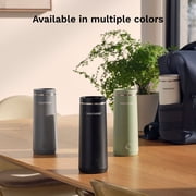Baby Brezza Portable Warmer – 3X Faster Baby Bottle Warming - Travel Breastmilk and Formula Warmer - Safe, Even Heating - Up to 9oz - No Adapters, Black
