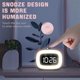 thumbnail image 2 of Pink Alarm Clock with Night Light, Cute Cat Alarm Clocks for Girls Toddlers Boys Birthday Gifts, Cute OK to Wake Alarm Clock for Kids Teens Bedrooms, 2 of 4