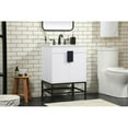 thumbnail image 2 of 24 inch Single bathroom vanity in white, 2 of 8