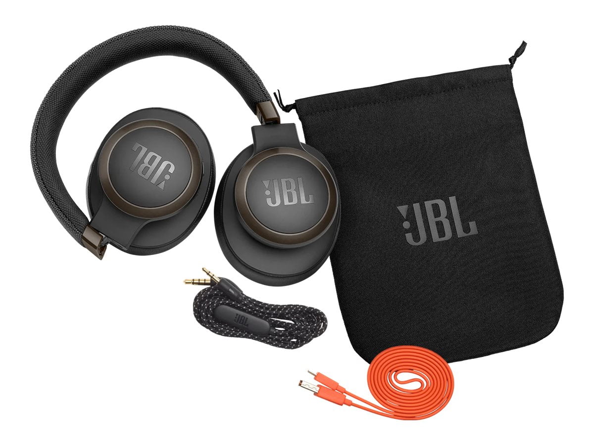 Gevoelig voor Cadeau Intuïtie JBL Live 650BT On-Ear Wireless Headphones with Noise-Cancelling and Voice  Assistant (Black) - Walmart.com