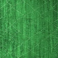 thumbnail image 1 of Ahgly Company Indoor Square Oriental Green Industrial Area Rugs, 4' Square, 1 of 4
