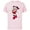 Soft Pink, variant on Disney Santa Minnie Mouse Holiday - Short Sleeve Cotton T-Shirt for Adults- Customized-Athletic Heather