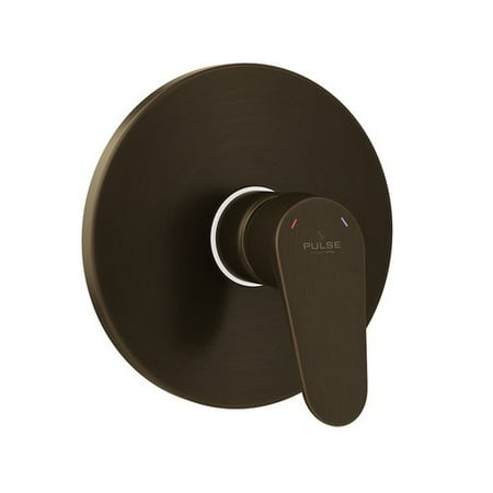 Nickel Pressure Balance Valve Trim - PULSE ShowerSpas TruTemp Pressure Balance Brass Valve and Oil-Rubbed Bronze Trim Kit