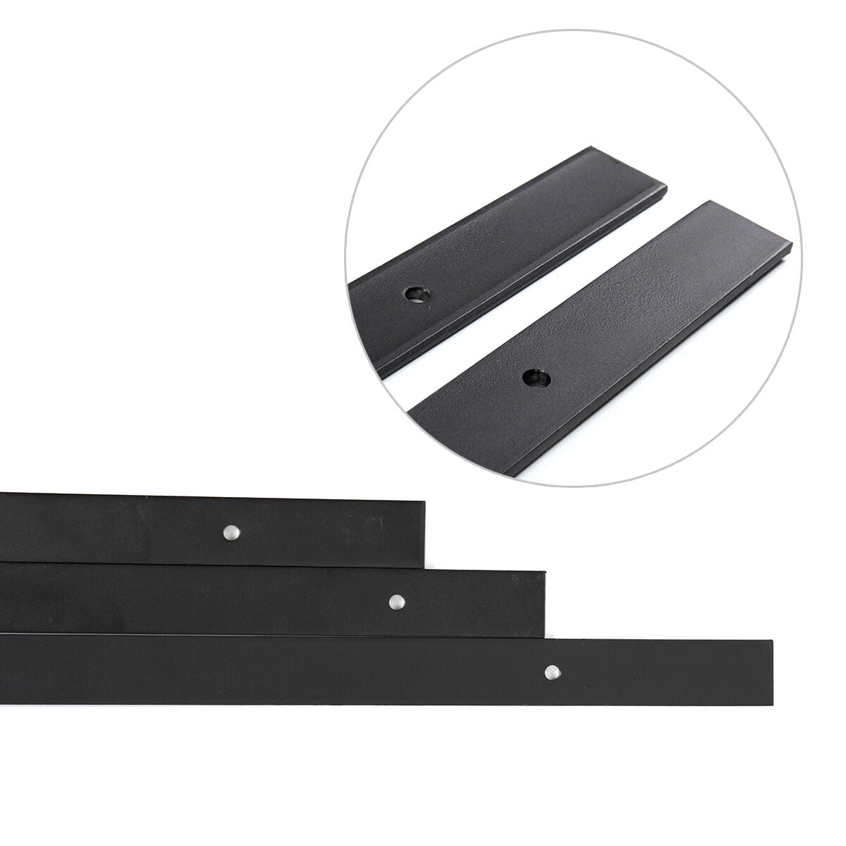 Kepooman 6 ft Sliding Barn Door Hardware Kit, Carbon Steel Door Track Hardware Tools - Fit 35" Wide Door Panel Kepooman 6 ft Sliding Barn Door Hardware Kit, Carbon Steel Door Track Hardware Tools - Fit 35" Wide Door Panel