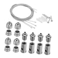 thumbnail image 3 of Kit de cables para colgar en techo, cables de suspensión, ajustables para lámparas colgantes de sala de estar, lámparas de araña y hoteles. 15 m, 3 of 9