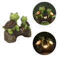 thumbnail image 4 of Adorable escultura de jardín decorativa para decoración de patio y patio, Tortuga Sharpla Estatuas decorativas al aire libre, 4 of 7