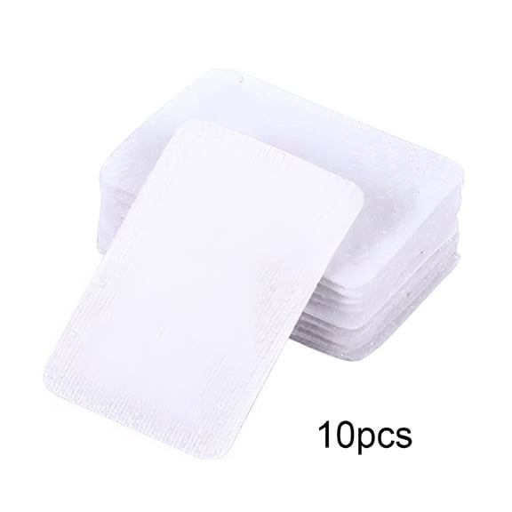 DERONA 10Pcs Grippers for Rug,Non Slip Rug Pads Gripper for Hardwood Floors,Anti Slip Carpet Tape for Area Rugs,Anti Curling Rug Non Slip Tape