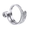 thumbnail image 1 of Guía Hilo Ajustable Ygjytge Hecha a Mano Con Lazo Ganchillo Plata, 1 of 9