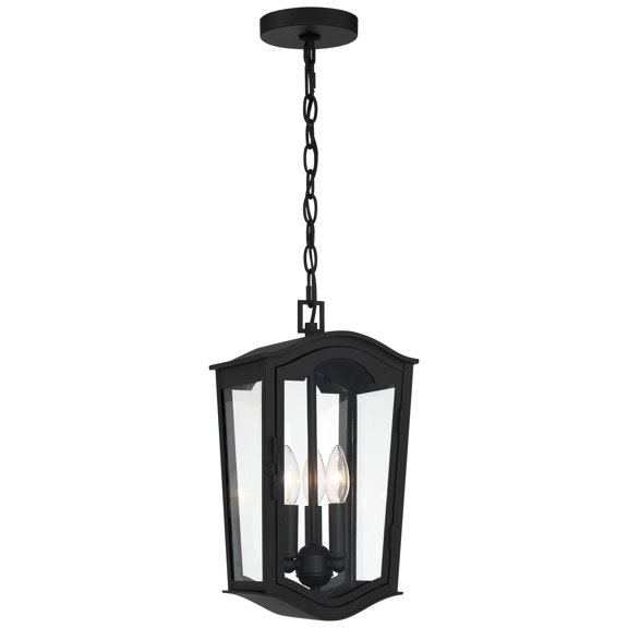Minka Lavery Houghton Hall 16" Sand Coal Traditional Outdoor Hanging Light
