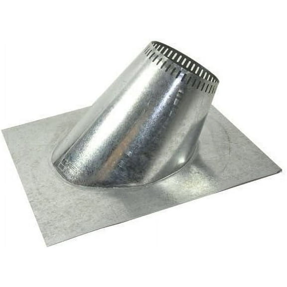 Shasta Vent "Ventilated Roof Flashing" for Shasta Vent 6" (8" O.D.) Chimney Systems (for 7 to 12 pitch Roofs)