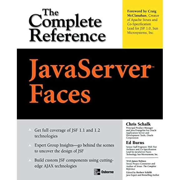 Pre-Owned JavaServer Faces: The Complete Reference (Paperback) 0072262400 9780072262407
