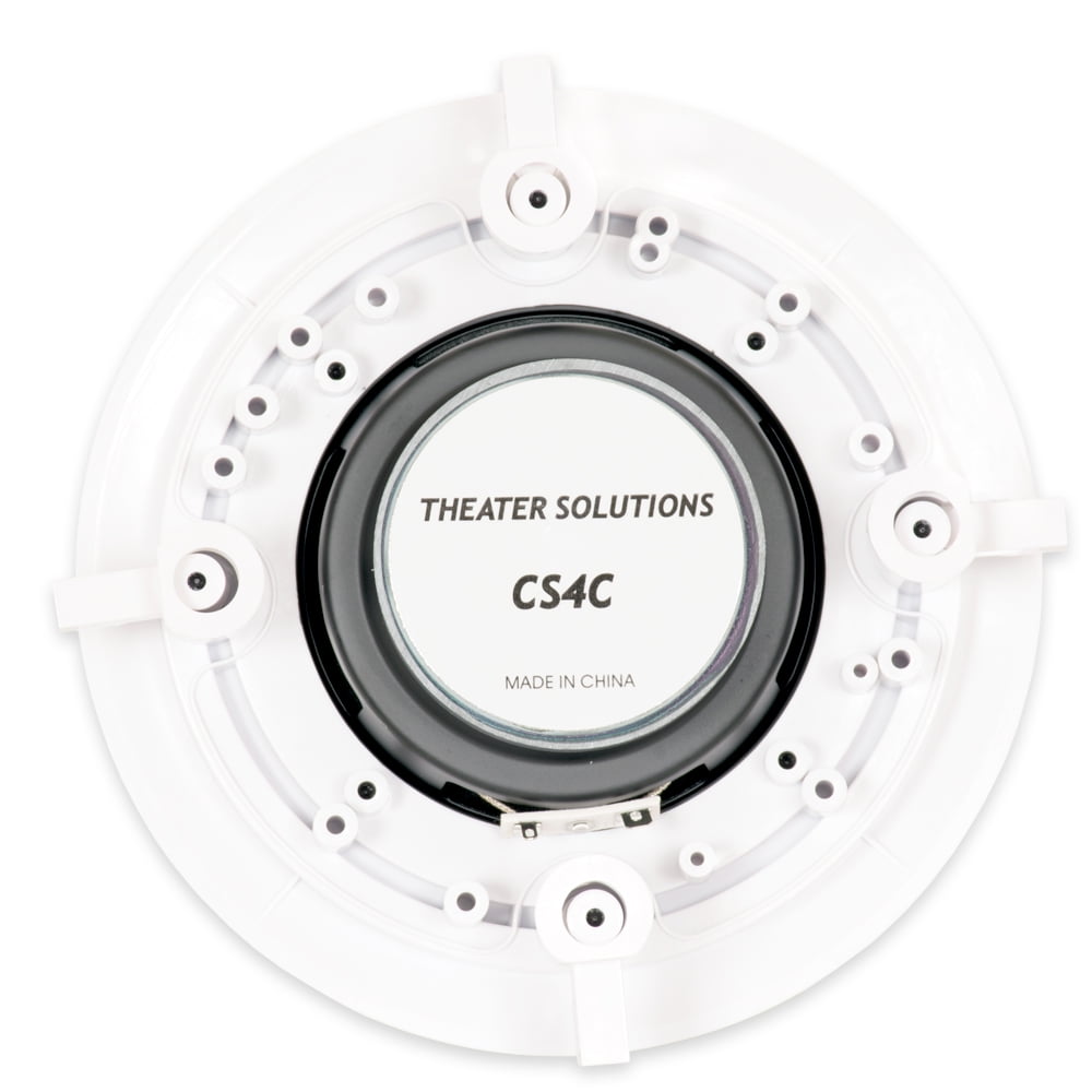 Theater Solutions CS4C In Ceiling Speakers Home Theater 7 Speaker Set CS4C-7S