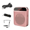CieKen Portable Voice Amplifier With Microphone And Waistband Personal Bluetooth Speak