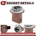thumbnail image 4 of 1 Juego de Cableado del Zócalo de Luz Trasera para Polaris ATV SPORTSMAN 500 EFI 2008-2011 No.4011101 Conector de Pigtail de Bombilla, 4 of 7