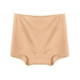 thumbnail image 5 of Women's High Waisted Boyshorts Underwear - 95% Cotton 5% Elastane - Double Layer, Anti-Chafing - S-XXL, 5 of 5