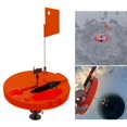 thumbnail image 2 of Ice Fishing Tip Up with Poles Flags 10.6in Thermal Tip Up Outdoor Winter Ice Fishing Insulator Covers Marker Flags, 2 of 11