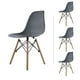 thumbnail image 2 of Set de Comedor Mundo In Minimalista Mesa blanca y 4 Sillas Eames gris, 2 of 4