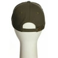 thumbnail image 5 of Customized Letter Intial Baseball Hat A to Z Team Colors, Olive Cap White Black Letter M, 5 of 7