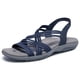 thumbnail image 1 of Sandalia deportiva Skechers Reggae Slim-Simply Stretch para mujer, azul marino, 1 of 3