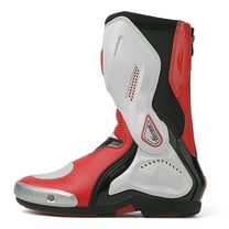 JG WOLVES - Motorcycle Boots - All-Season Comfort & Off-Road Cycling Shoes - For Men & Women,White-red,39