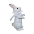 thumbnail image 2 of Almencla Bunny Figurine Mini Rabbit Statues Rabbit Sculpture Bunny Model Display Ornament White Standing, 2 of 8